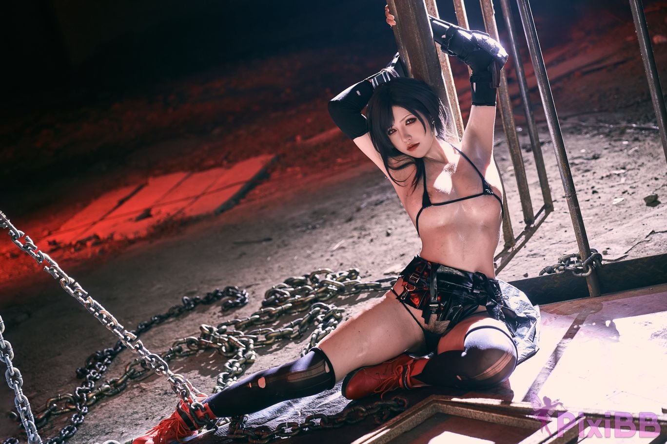 Cosplayer Axun kaOri final fantasy Tifa PixiBB.COM 147