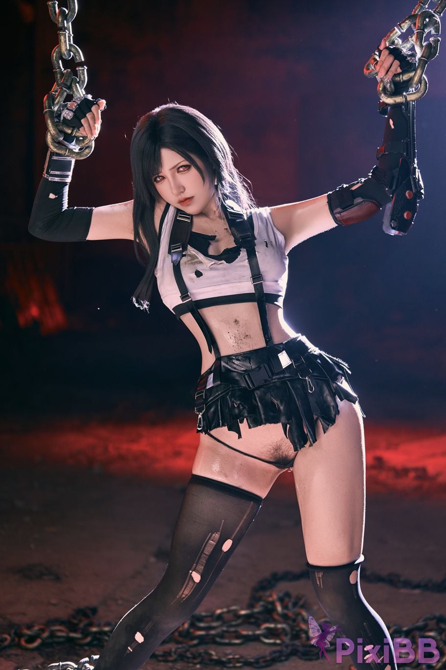 Cosplayer Axun kaOri final fantasy Tifa PixiBB.COM 157