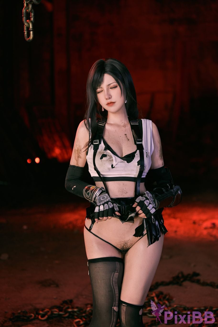 Cosplayer Axun kaOri final fantasy Tifa PixiBB.COM 168