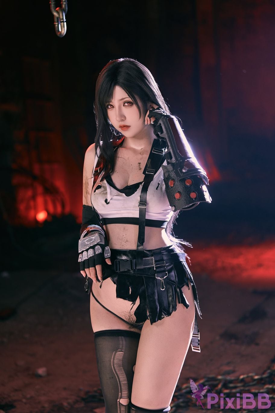 Cosplayer Axun kaOri final fantasy Tifa PixiBB.COM 179