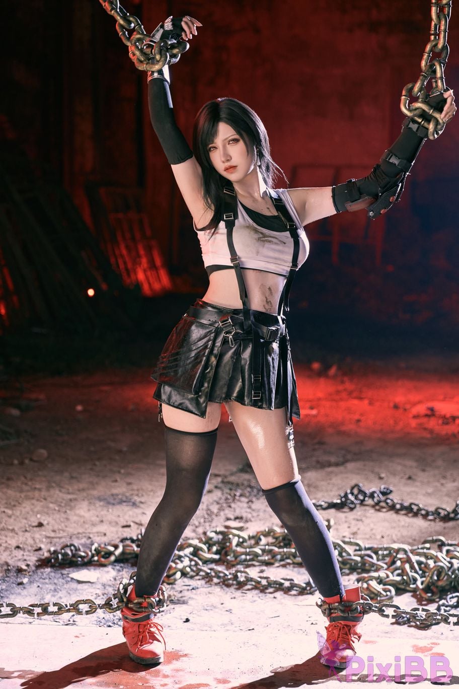 Cosplayer Axun kaOri final fantasy Tifa PixiBB.COM 232