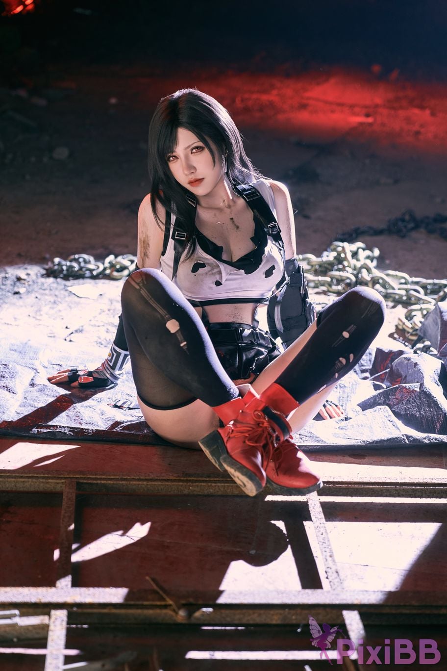 Cosplayer Axun kaOri final fantasy Tifa PixiBB.COM 238