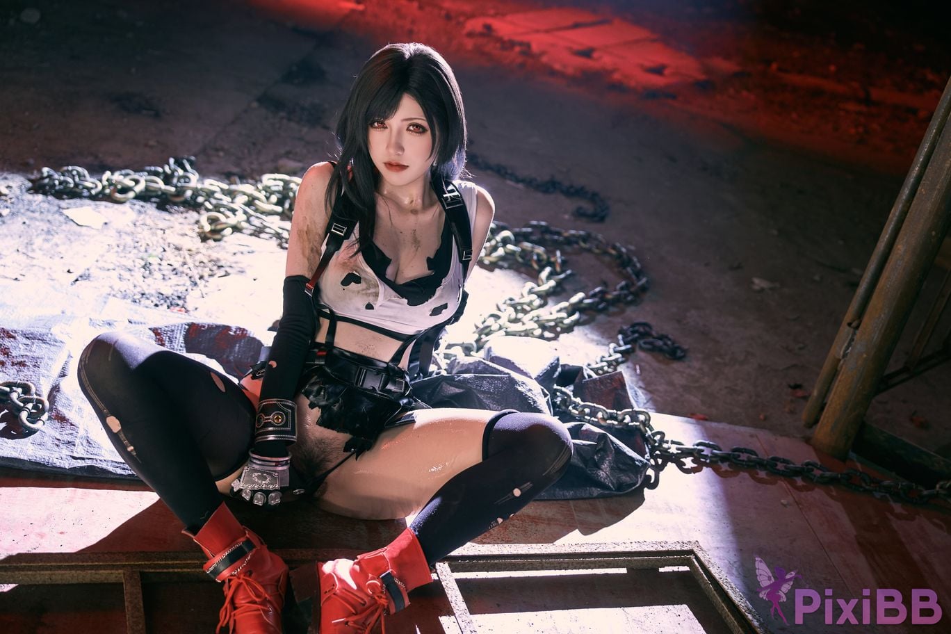 Cosplayer Axun kaOri final fantasy Tifa PixiBB.COM 241