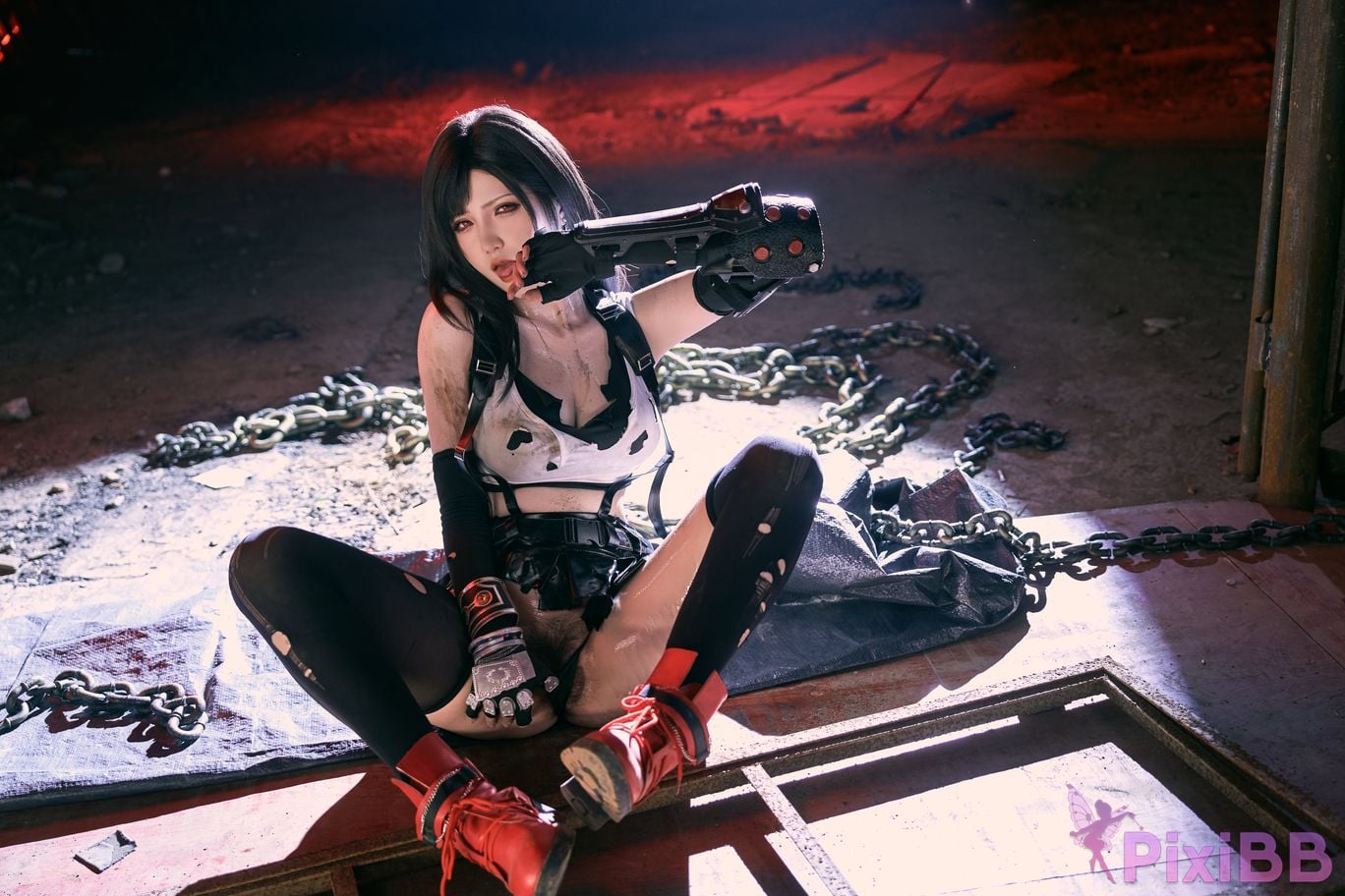 Cosplayer Axun kaOri final fantasy Tifa PixiBB.COM 242