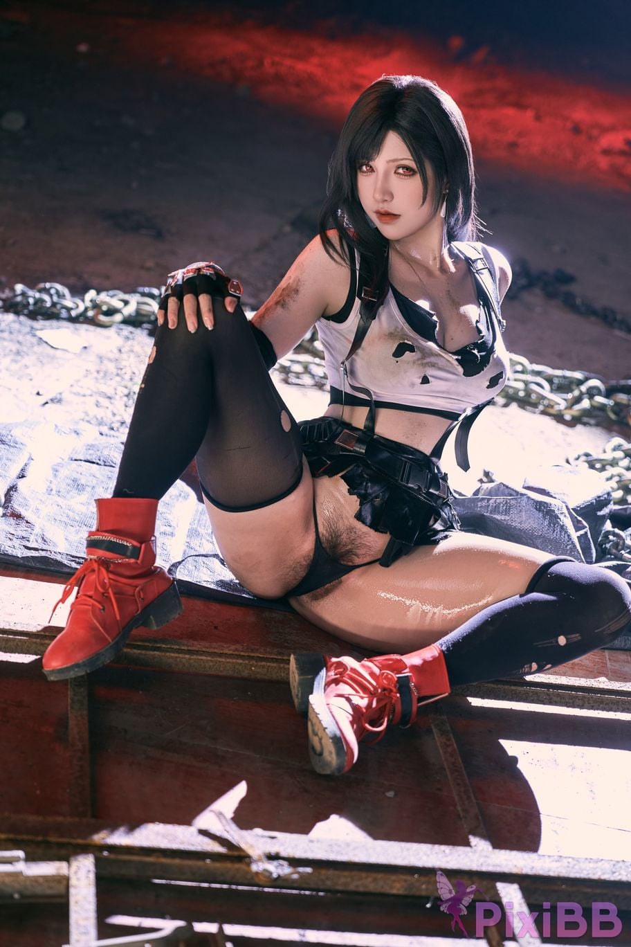 Cosplayer Axun kaOri final fantasy Tifa PixiBB.COM 246