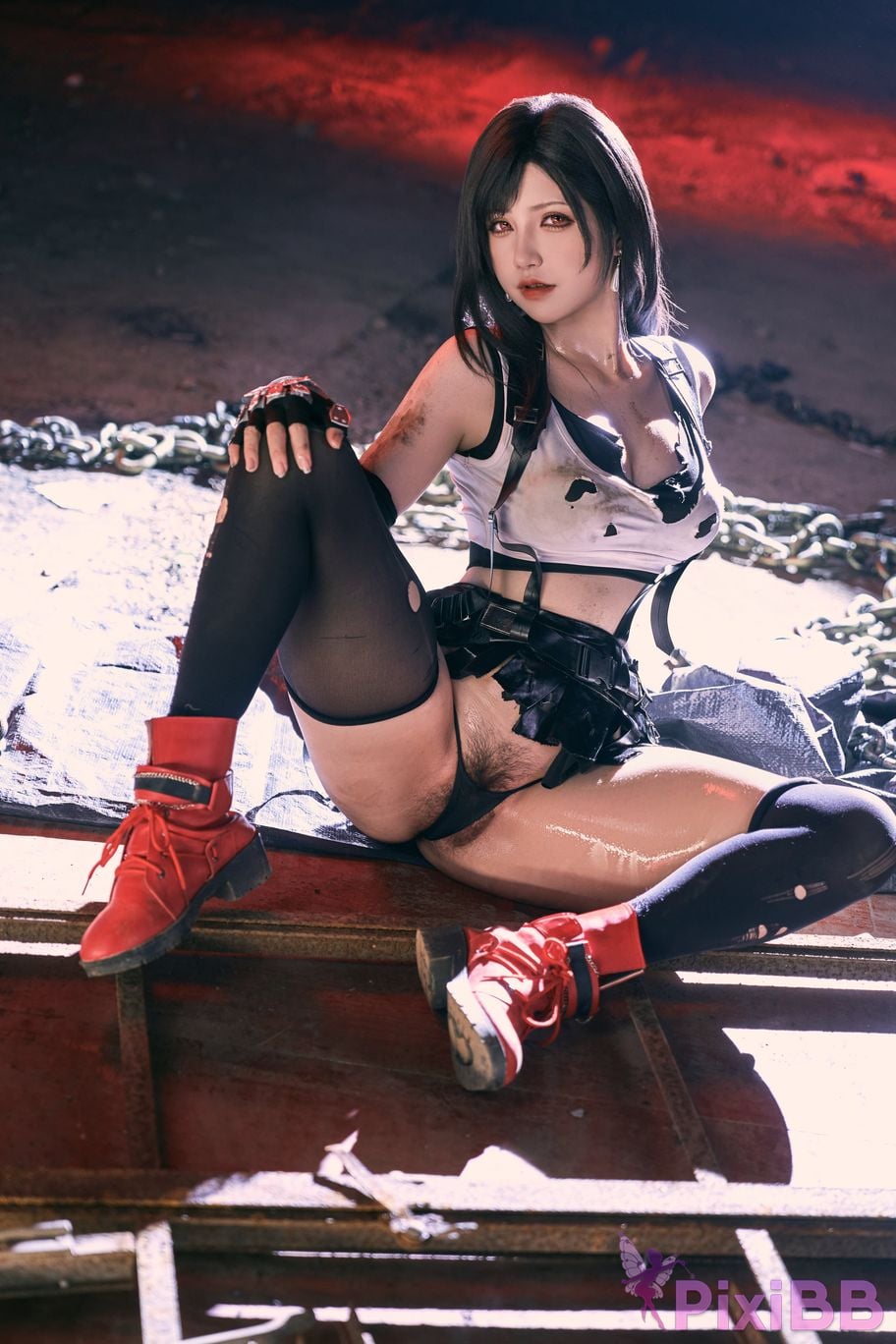 Cosplayer Axun kaOri final fantasy Tifa PixiBB.COM 247