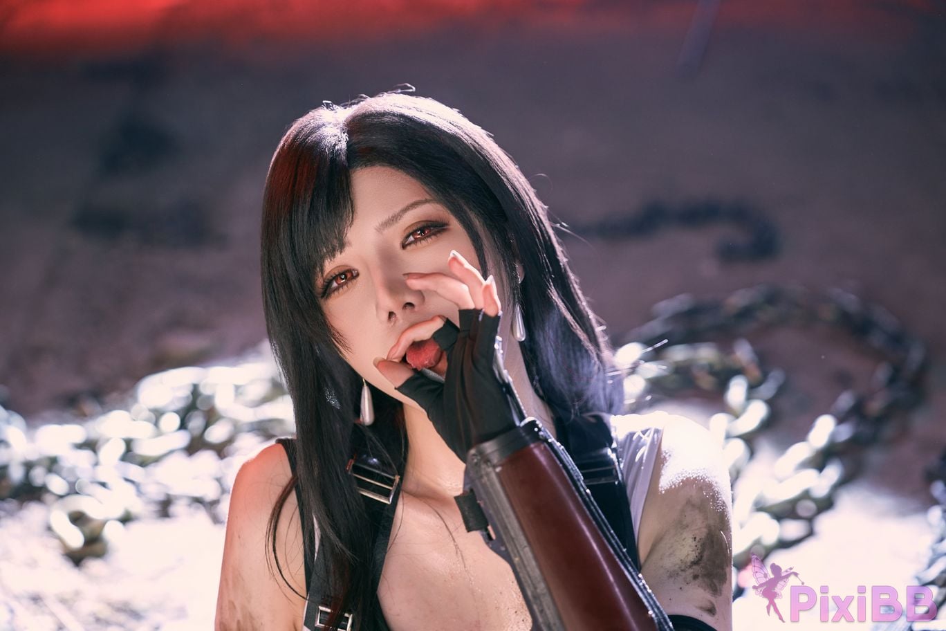Cosplayer Axun kaOri final fantasy Tifa PixiBB.COM 267
