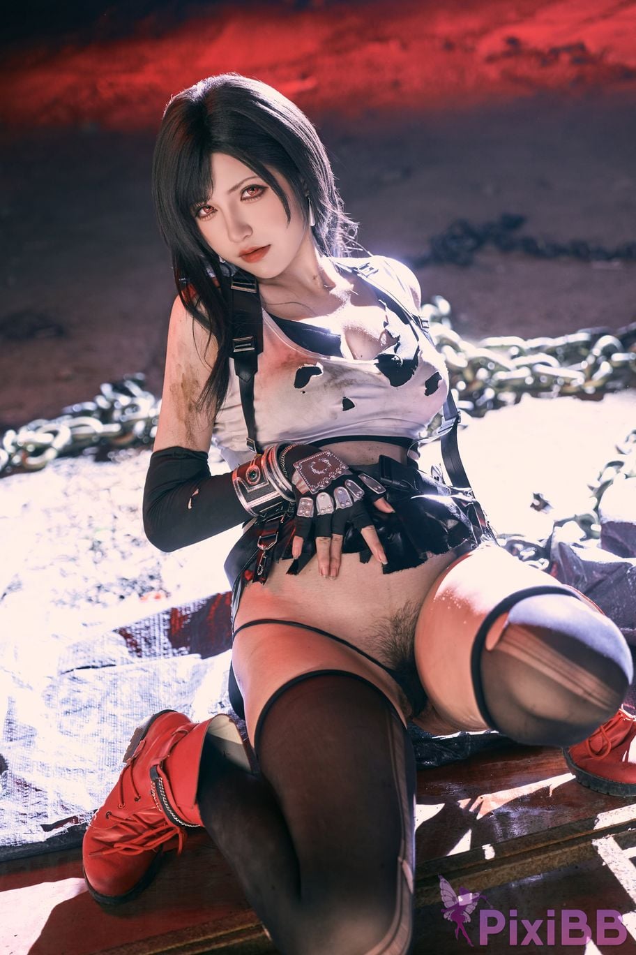Cosplayer Axun kaOri final fantasy Tifa PixiBB.COM 268