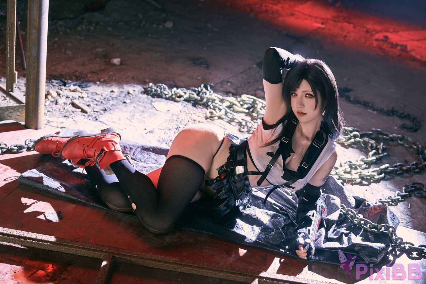 Cosplayer Axun kaOri final fantasy Tifa PixiBB.COM 286