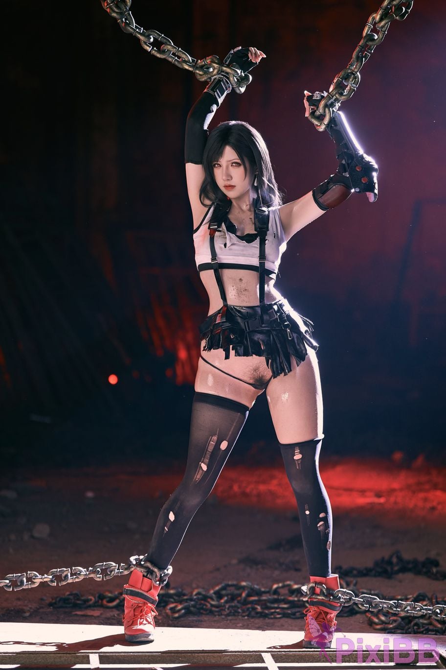 Cosplayer Axun kaOri final fantasy Tifa PixiBB.COM 287