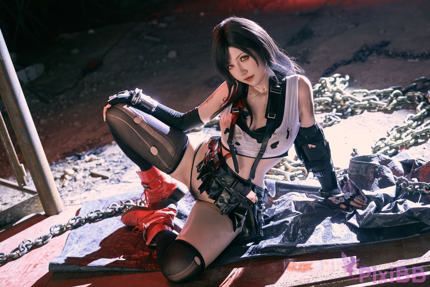 Cosplayer Axun kaOri final fantasy Tifa PixiBB.COM 293