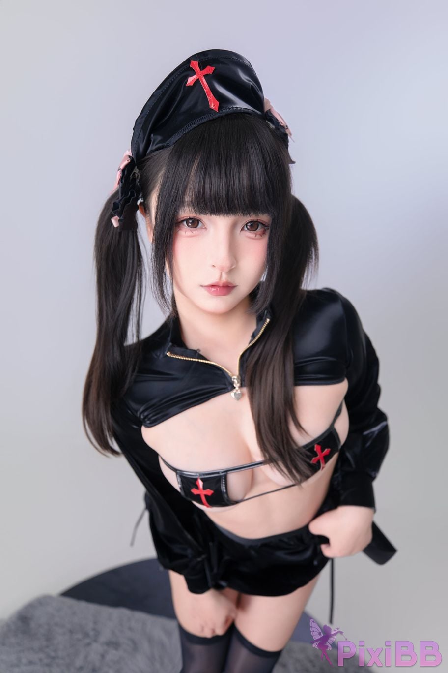 Cosplayer Kagurazaka Midwinter taste container PixiBB.COM 023