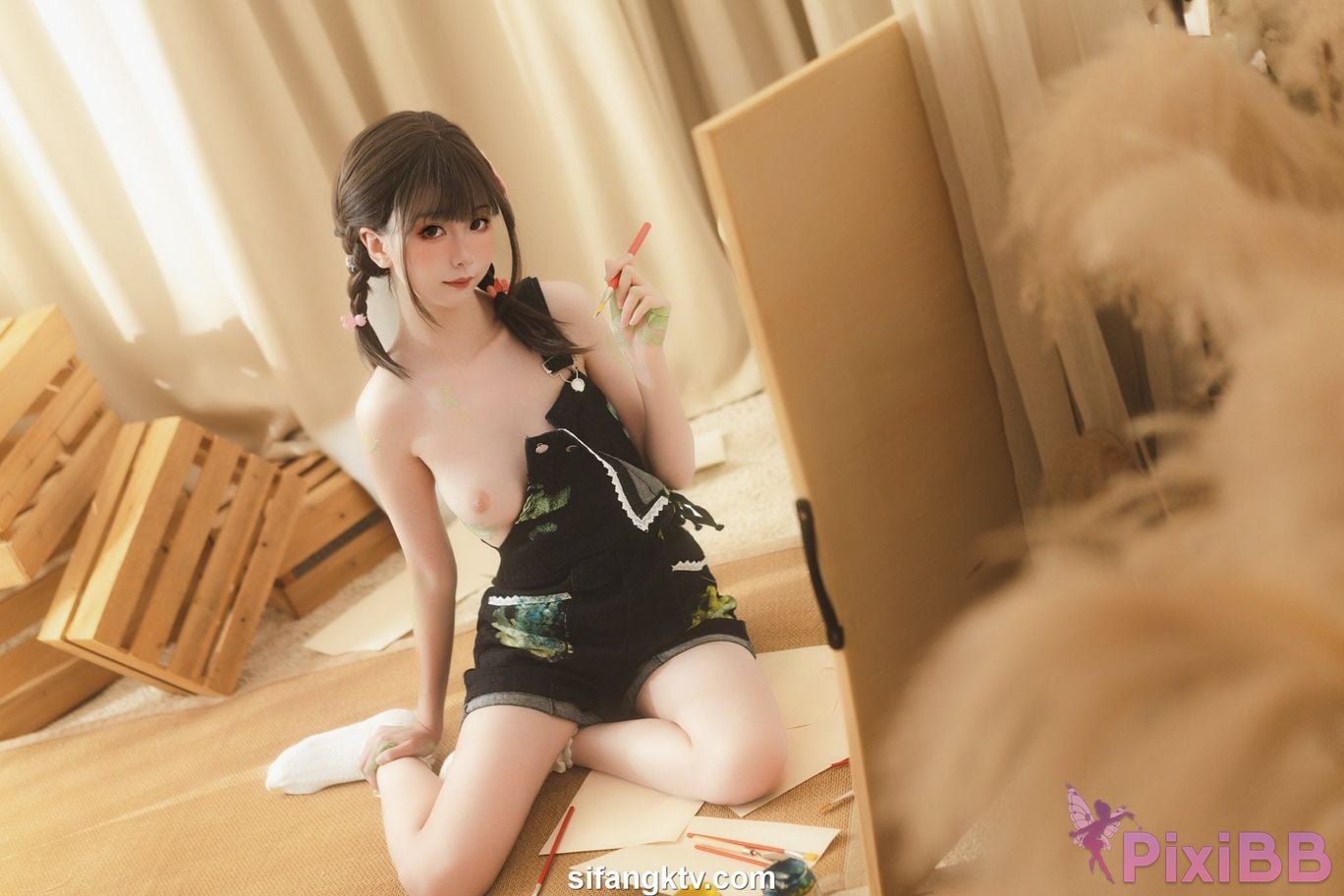 OtherXXX Photographer Lin Xinyue linyipu Gong Yaofei flower sound Ash wait 25 Beautiful private shoot of a top goddess 01 PixiBB.COM 758