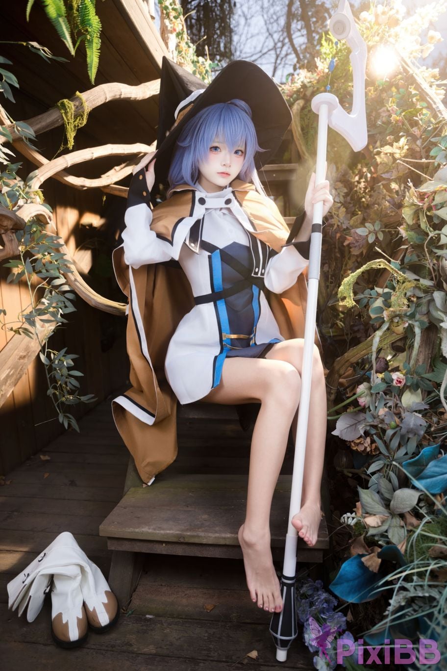 Cosplayer Jiuqi Meow Reincarnation without a job Luo Qixi Migurdiya skin PixiBB.COM 003