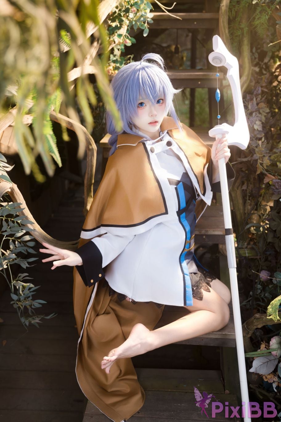 Cosplayer Jiuqi Meow Reincarnation without a job Luo Qixi Migurdiya skin PixiBB.COM 004