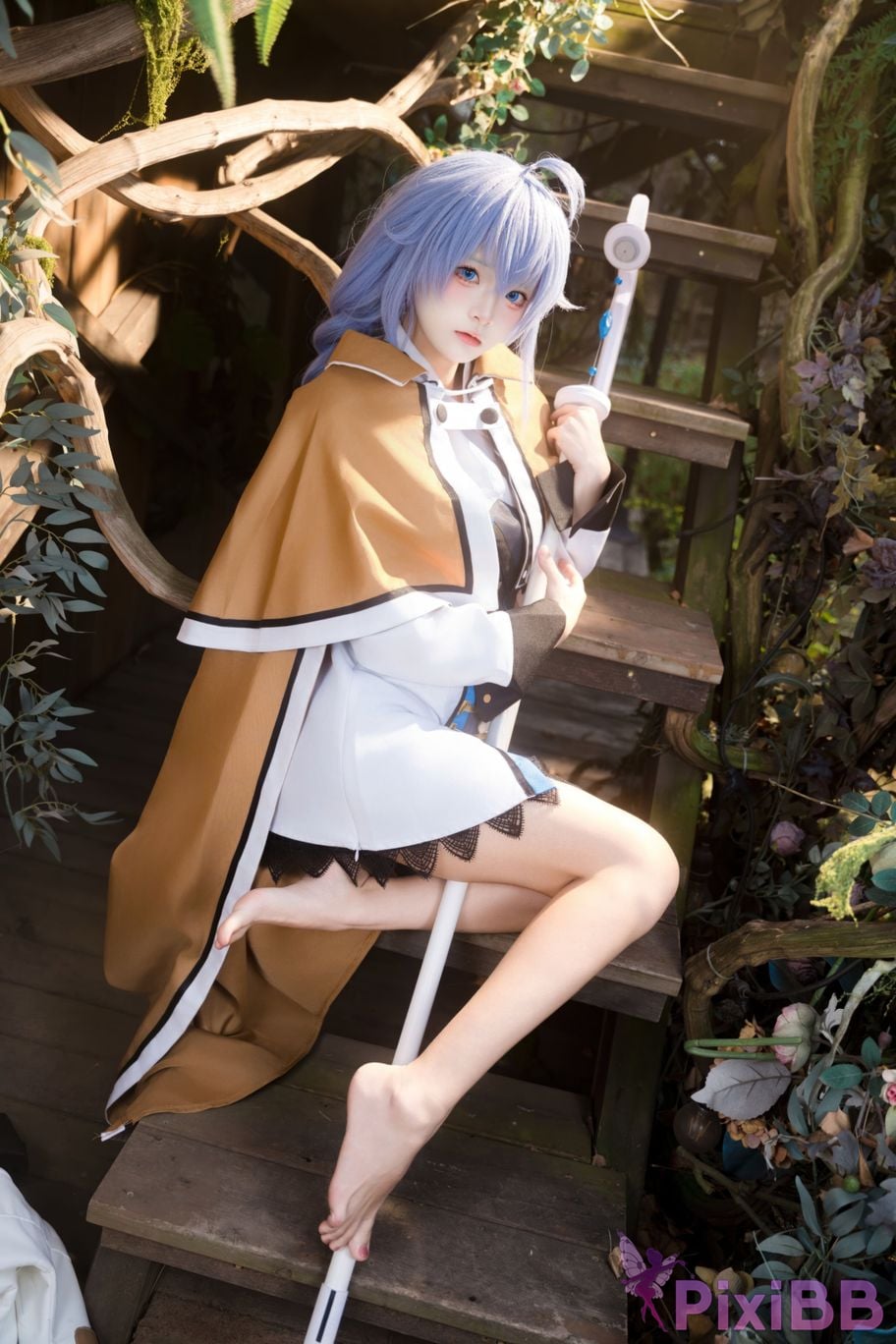 Cosplayer Jiuqi Meow Reincarnation without a job Luo Qixi Migurdiya skin PixiBB.COM 008
