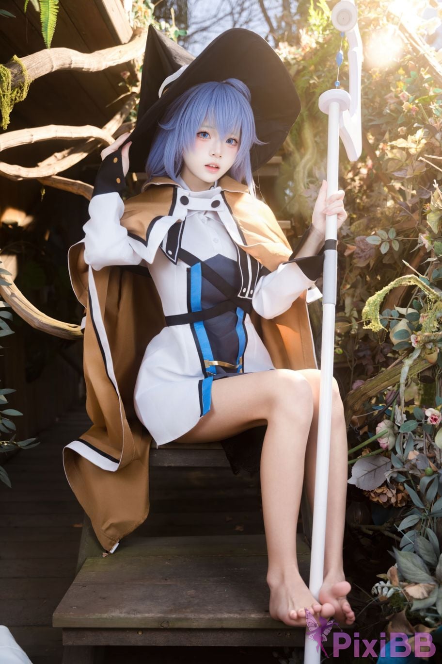 Cosplayer Jiuqi Meow Reincarnation without a job Luo Qixi Migurdiya skin PixiBB.COM 010