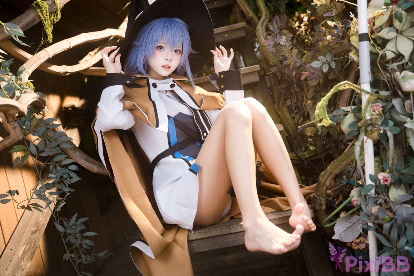 Cosplayer Jiuqi Meow Reincarnation without a job Luo Qixi Migurdiya skin PixiBB.COM 011