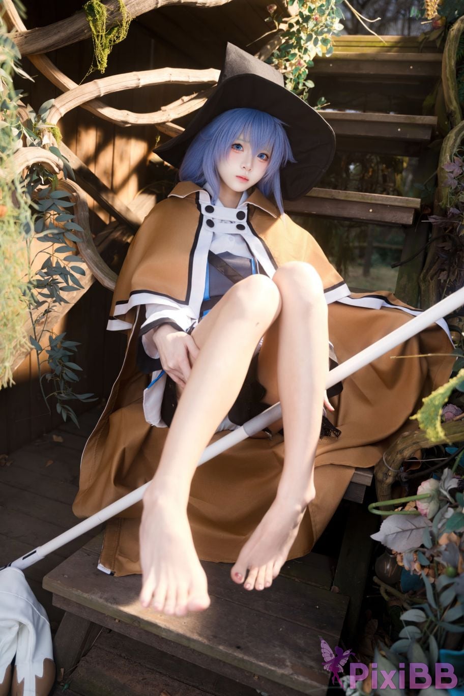 Cosplayer Jiuqi Meow Reincarnation without a job Luo Qixi Migurdiya skin PixiBB.COM 012