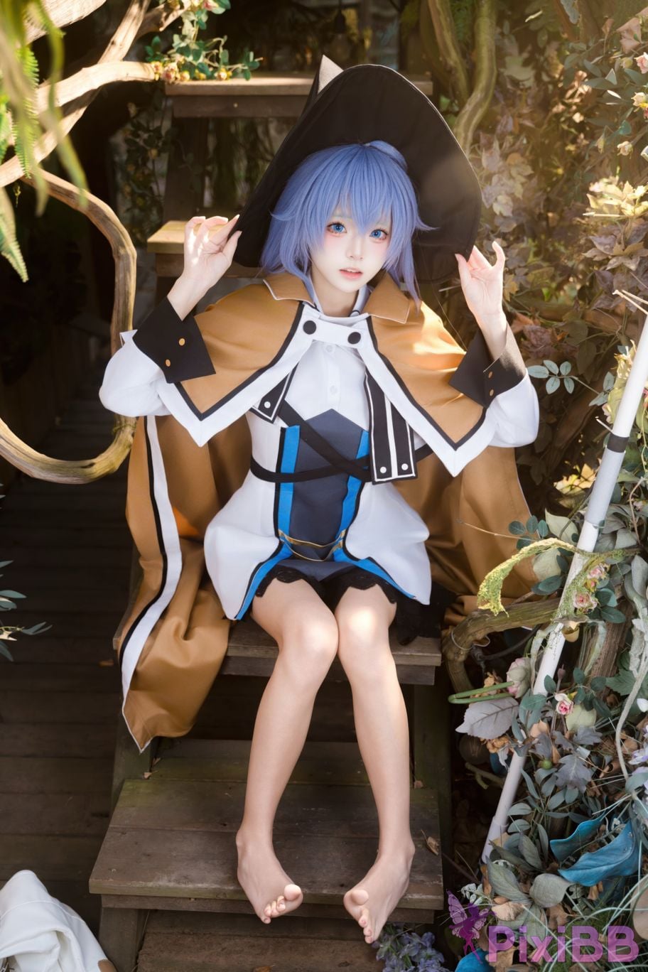 Cosplayer Jiuqi Meow Reincarnation without a job Luo Qixi Migurdiya skin PixiBB.COM 013