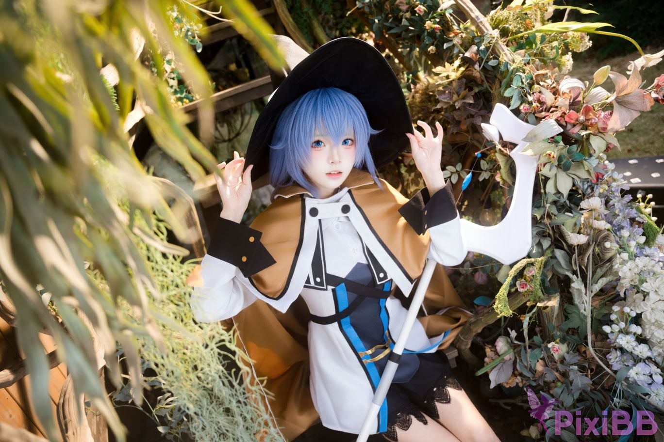 Cosplayer Jiuqi Meow Reincarnation without a job Luo Qixi Migurdiya skin PixiBB.COM 020