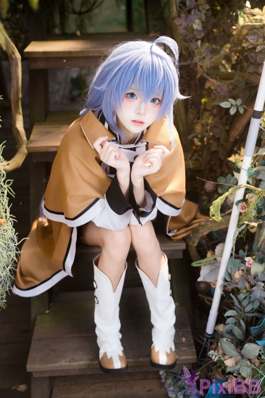 Cosplayer Jiuqi Meow Reincarnation without a job Luo Qixi Migurdiya skin PixiBB.COM 022