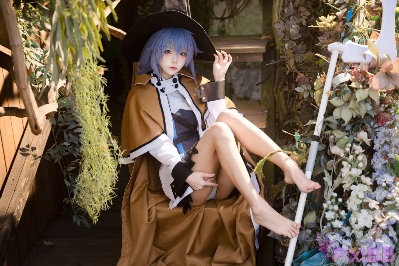 Cosplayer Jiuqi Meow Reincarnation without a job Luo Qixi Migurdiya skin PixiBB.COM 024