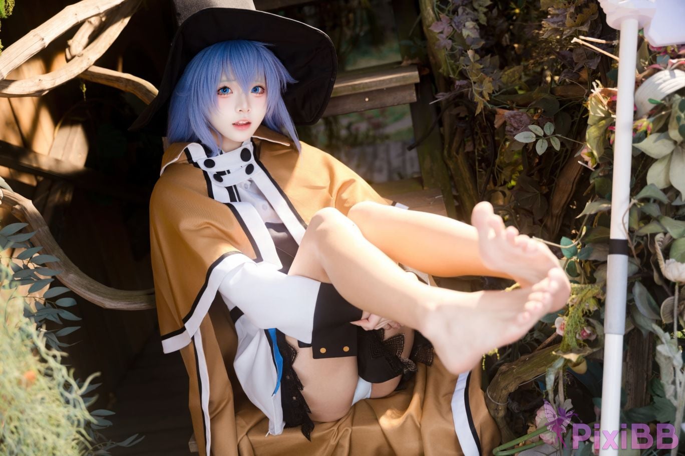 Cosplayer Jiuqi Meow Reincarnation without a job Luo Qixi Migurdiya skin PixiBB.COM 029