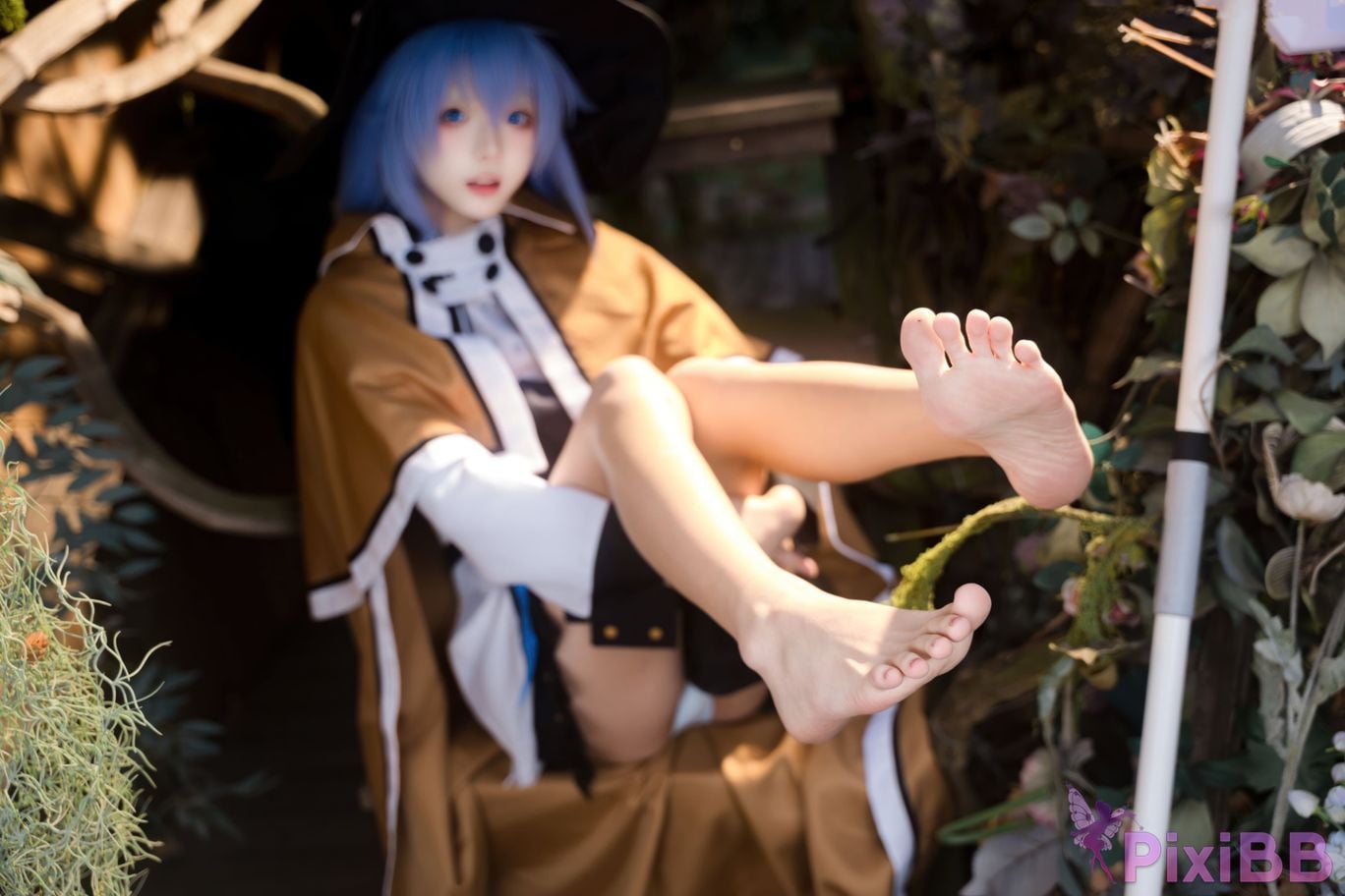 Cosplayer Jiuqi Meow Reincarnation without a job Luo Qixi Migurdiya skin PixiBB.COM 030
