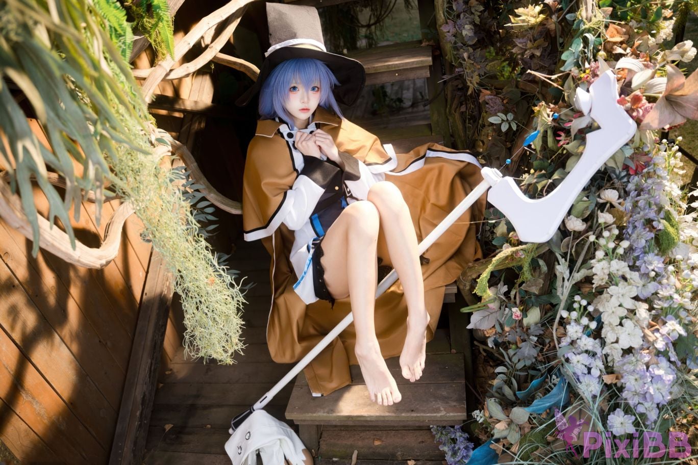 Cosplayer Jiuqi Meow Reincarnation without a job Luo Qixi Migurdiya skin PixiBB.COM 031
