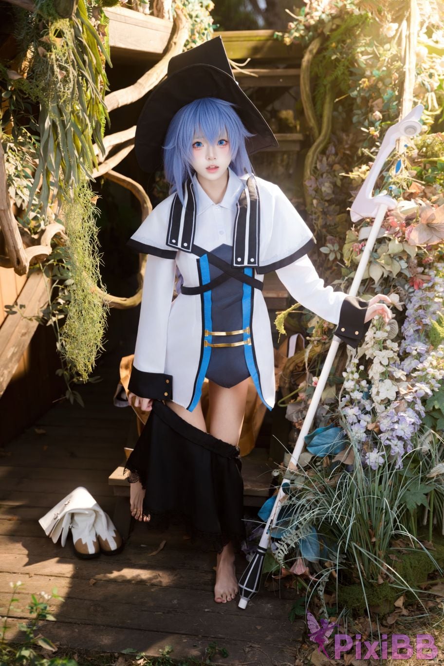 Cosplayer Jiuqi Meow Reincarnation without a job Luo Qixi Migurdiya skin PixiBB.COM 032