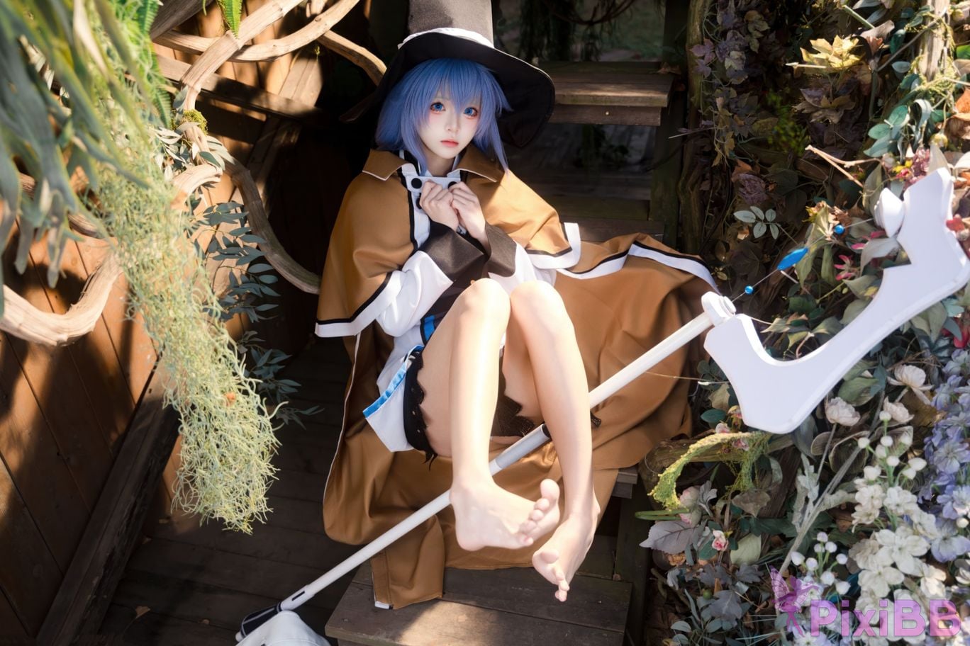 Cosplayer Jiuqi Meow Reincarnation without a job Luo Qixi Migurdiya skin PixiBB.COM 033