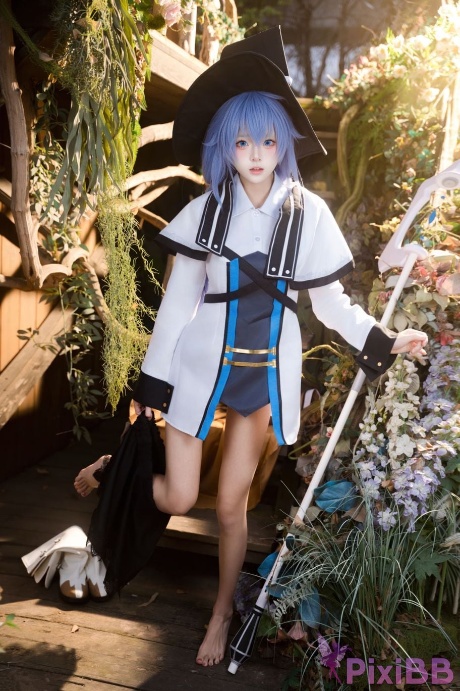 Cosplayer Jiuqi Meow Reincarnation without a job Luo Qixi Migurdiya skin PixiBB.COM 034
