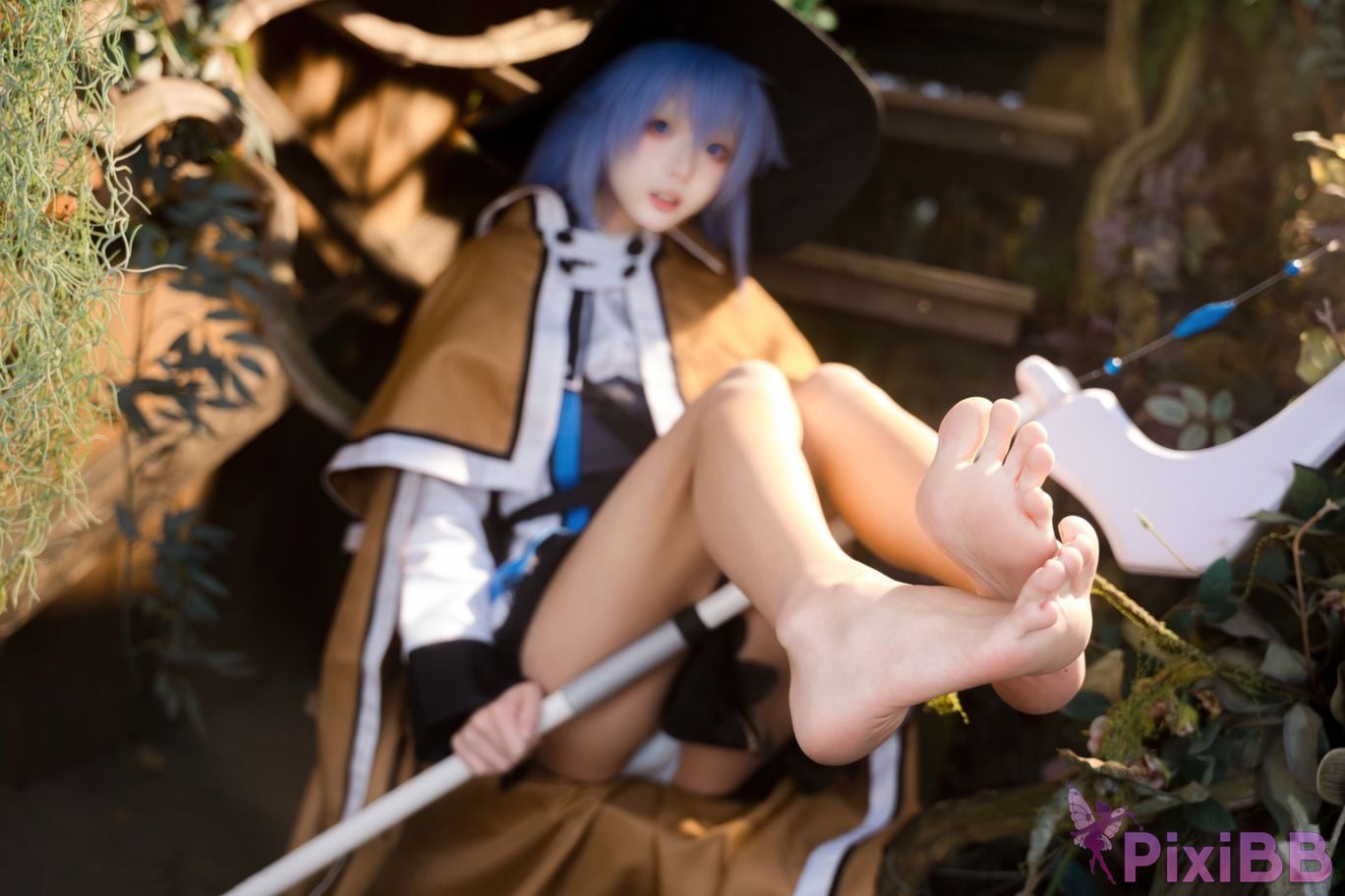 Cosplayer Jiuqi Meow Reincarnation without a job Luo Qixi Migurdiya skin PixiBB.COM 035