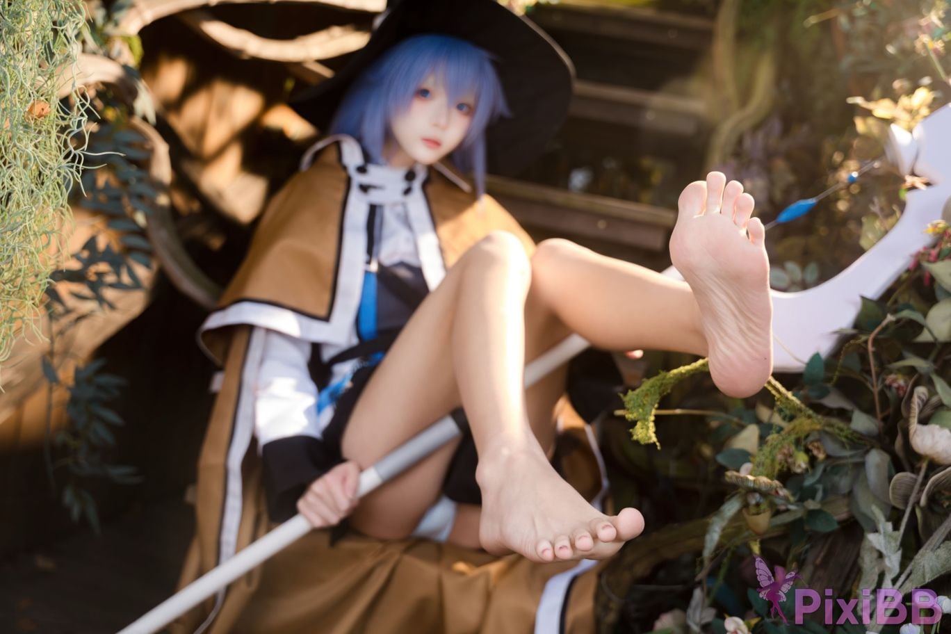Cosplayer Jiuqi Meow Reincarnation without a job Luo Qixi Migurdiya skin PixiBB.COM 036