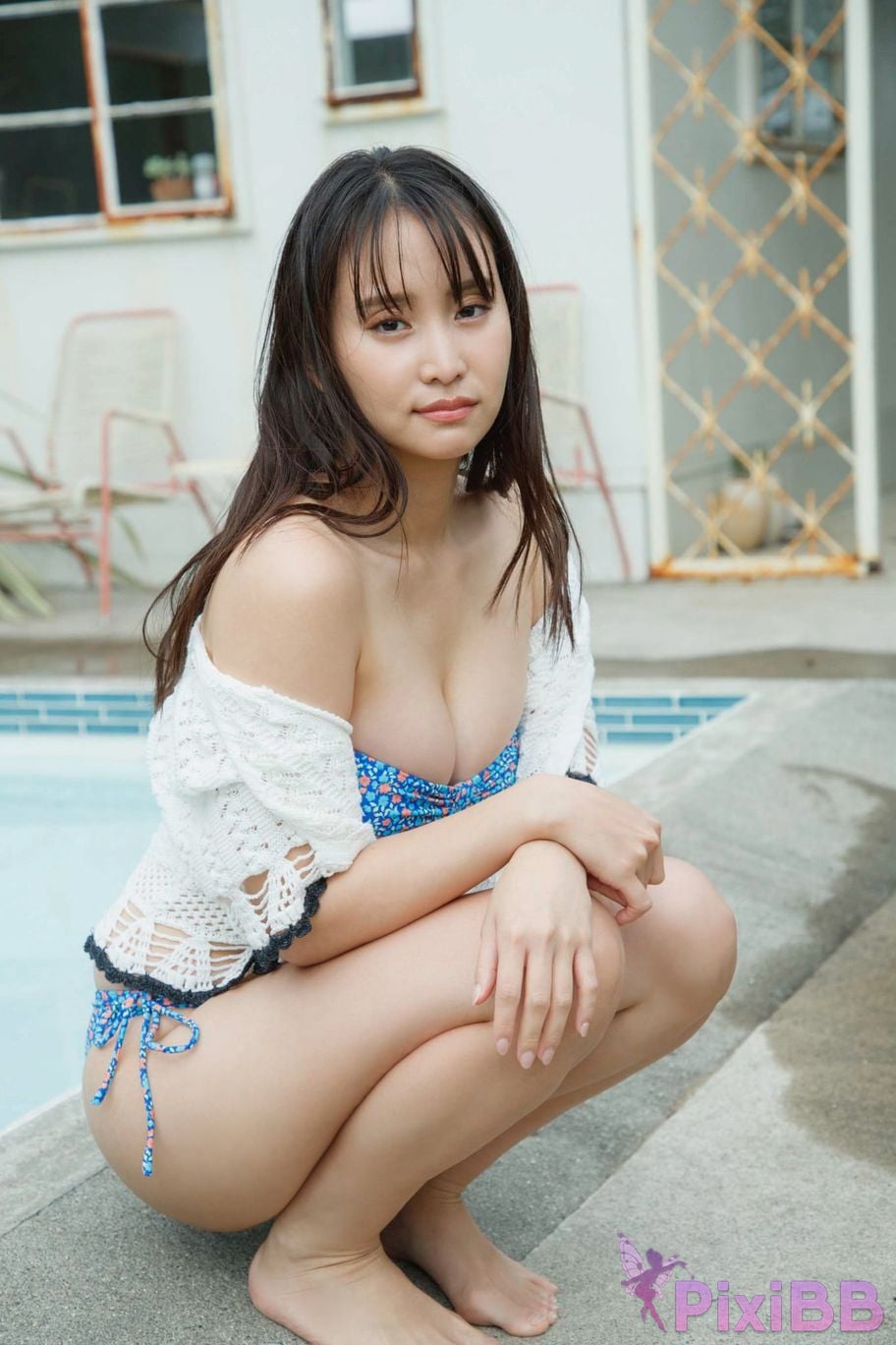 Japanese Idol Nagao Mariya FRIDAY digital photo book on the beach in winter Alone with you vol.1 PixiBB.COM 007