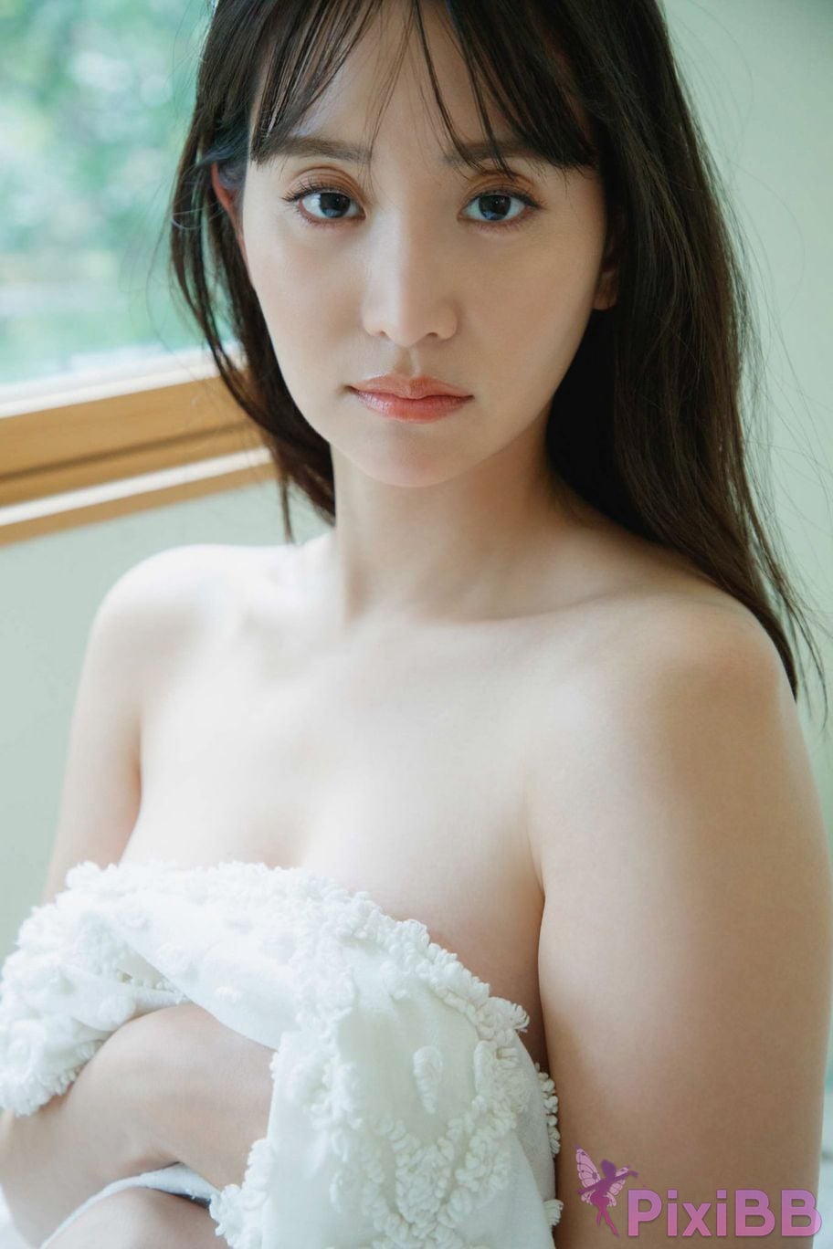 Japanese Idol Nagao Mariya FRIDAY digital photo book on the beach in winter Alone with you vol.1 PixiBB.COM 050