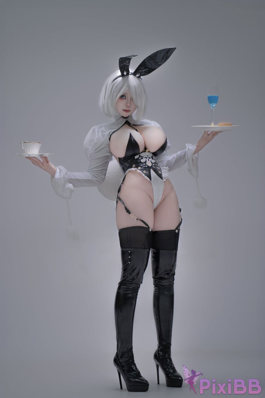 Cosplayer qin kuai Neil 2B bunny girl PixiBB.COM 002