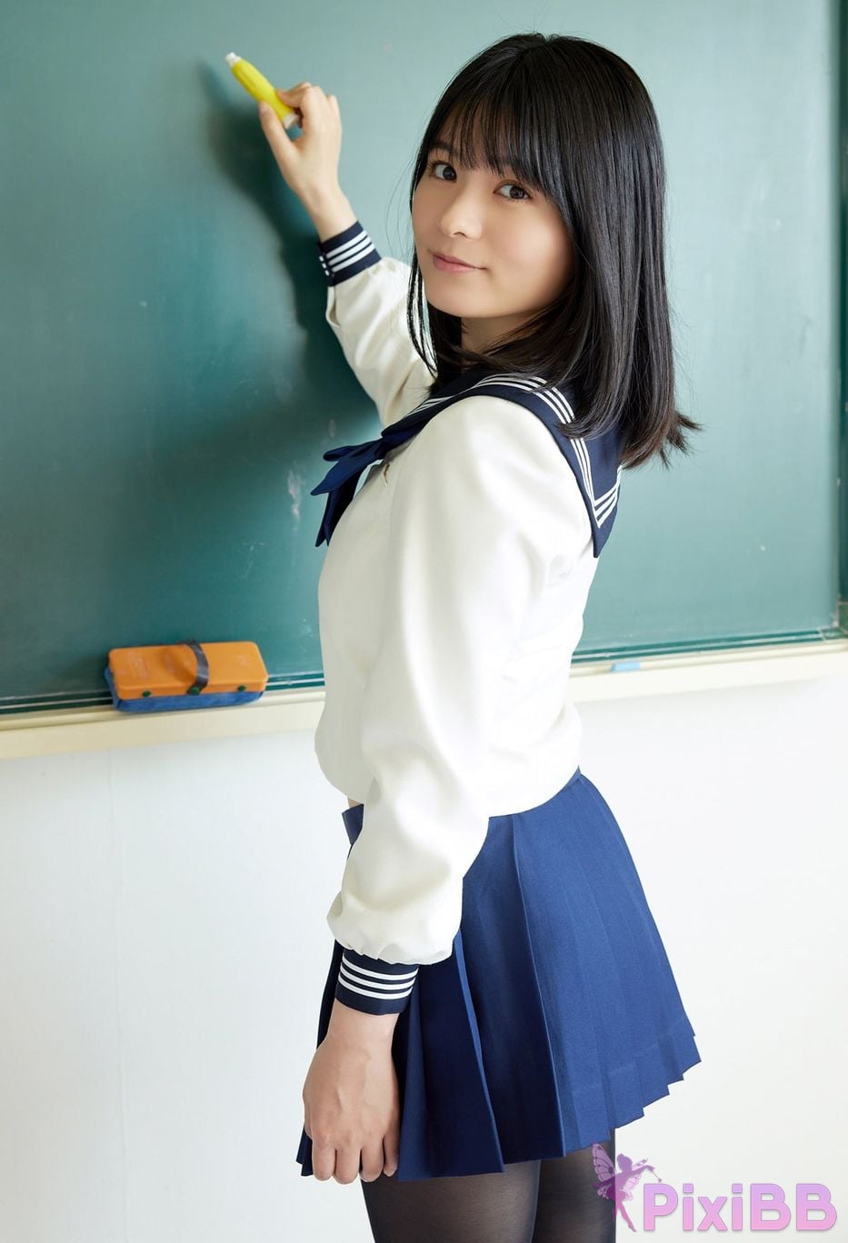 Japanese Idol Mizuki Hoshina Released gravure photo book You can come next to me. PixiBB.COM 007