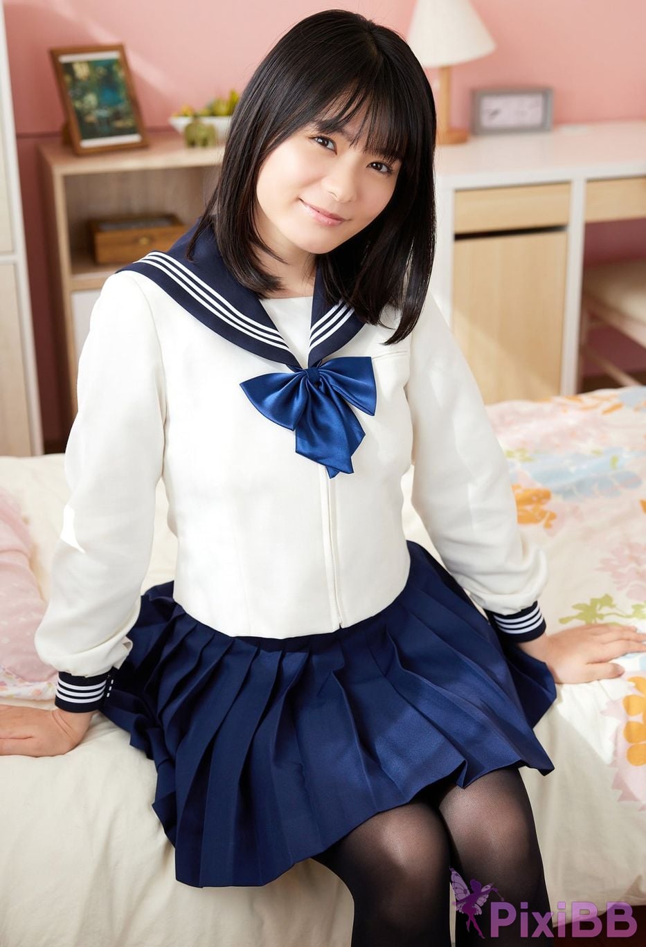 Japanese Idol Mizuki Hoshina Released gravure photo book You can come next to me. PixiBB.COM 020