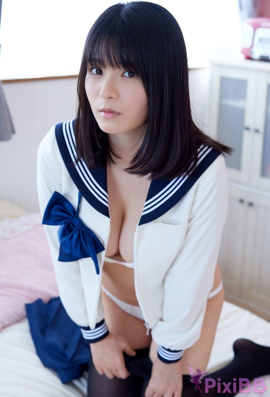 Japanese Idol Mizuki Hoshina Released gravure photo book You can come next to me. PixiBB.COM 036