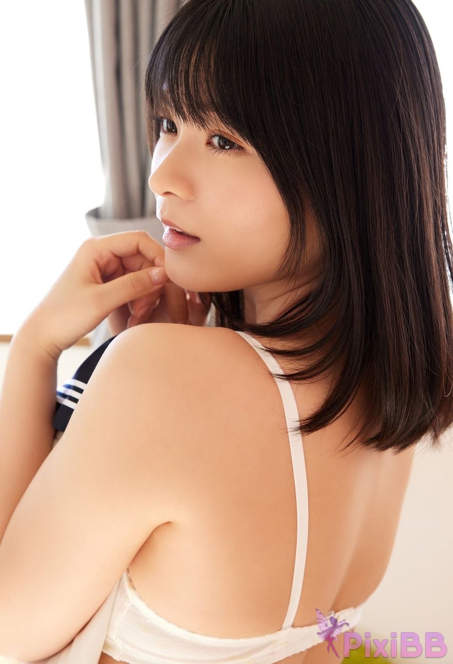 Japanese Idol Mizuki Hoshina Released gravure photo book You can come next to me. PixiBB.COM 049