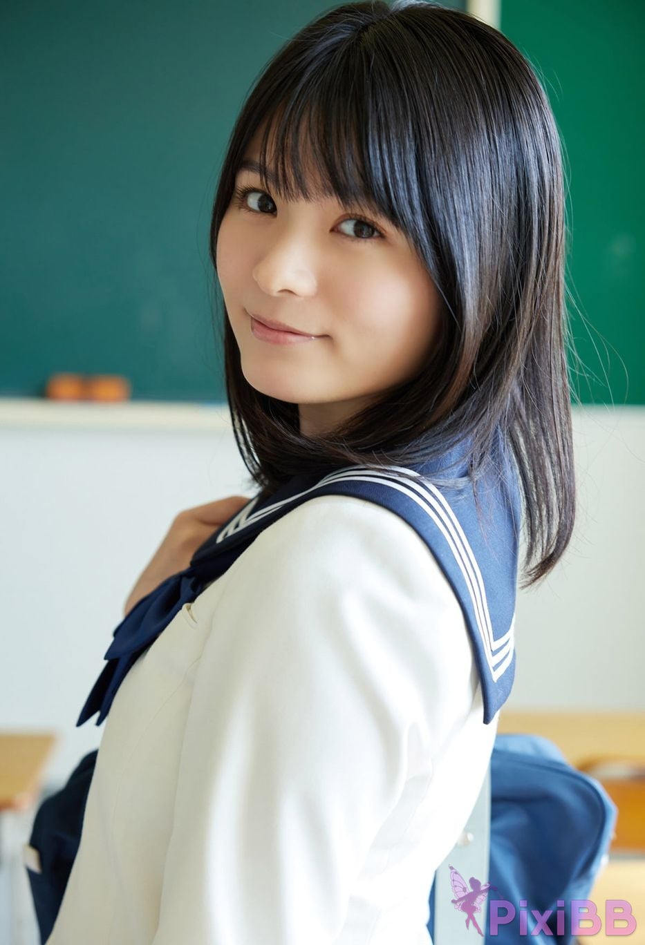 Japanese Idol Mizuki Hoshina Released gravure photo book You can come next to me. PixiBB.COM 063