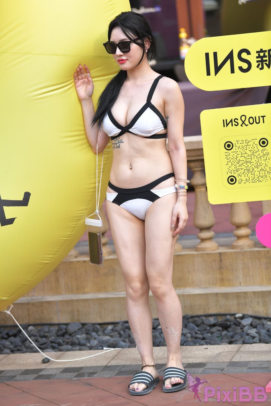 Featured Street Photography Works No.5703 Fresh white bikini PixiBB.COM 003