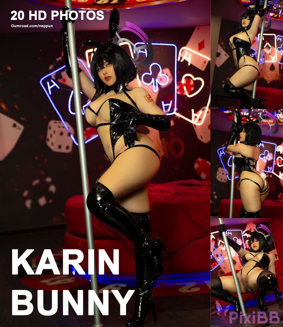 Neppu ネップ Karin Kakudate Bunny Suit PixiBB.COM