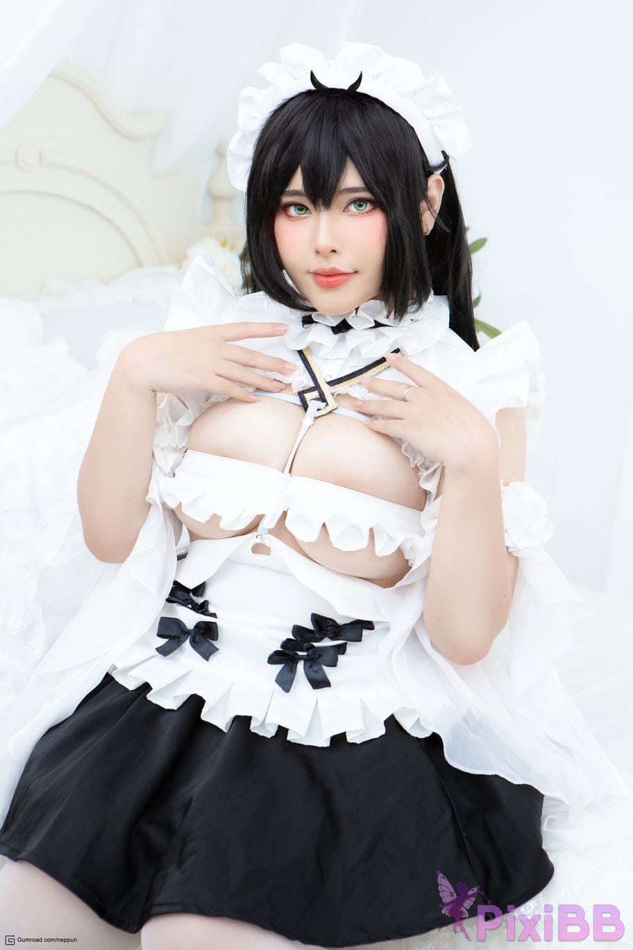Neppu ネップ Indomitable Maid (Azur Lane) PixiBB.COM 11