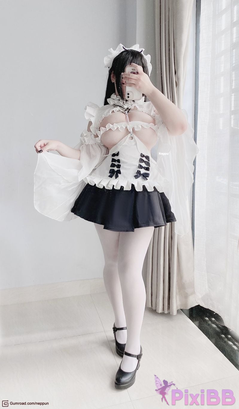 Neppu ネップ Indomitable Maid (Azur Lane) PixiBB.COM 18