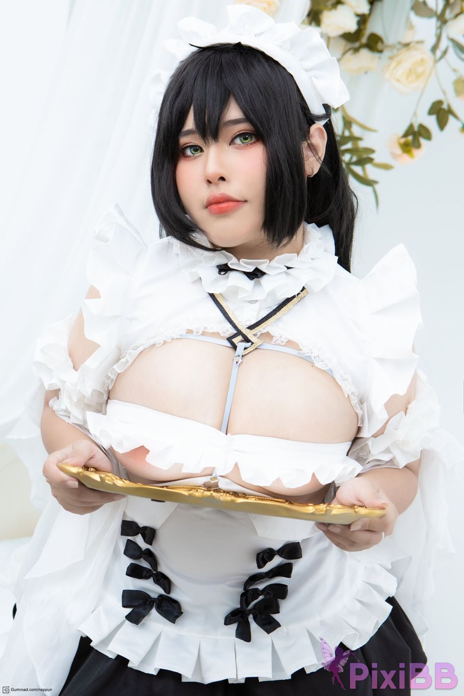Neppu ネップ Indomitable Maid (Azur Lane) PixiBB.COM 20