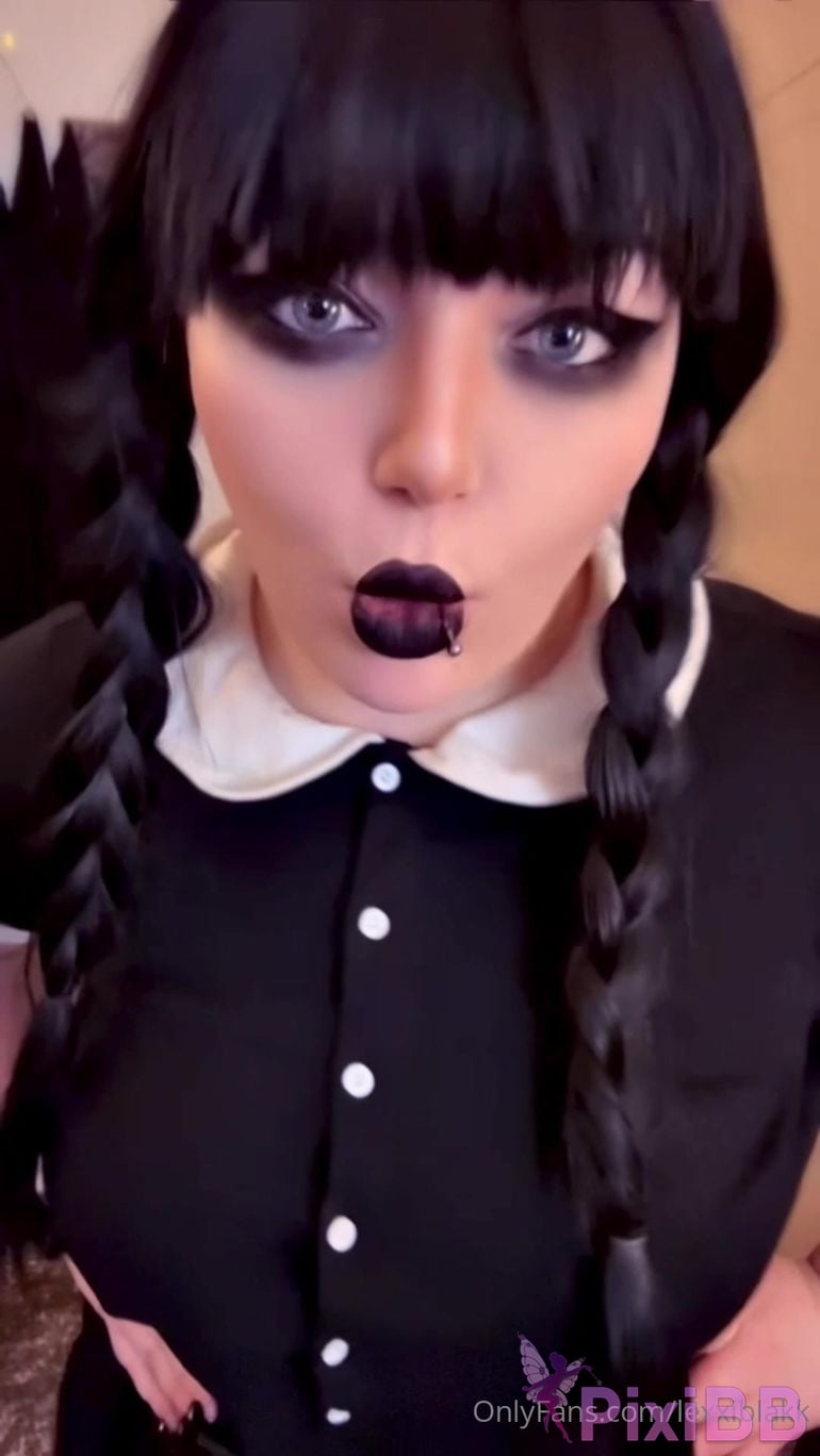 Lexxi Blakk Wednesday Addams PixiBB.COM 001