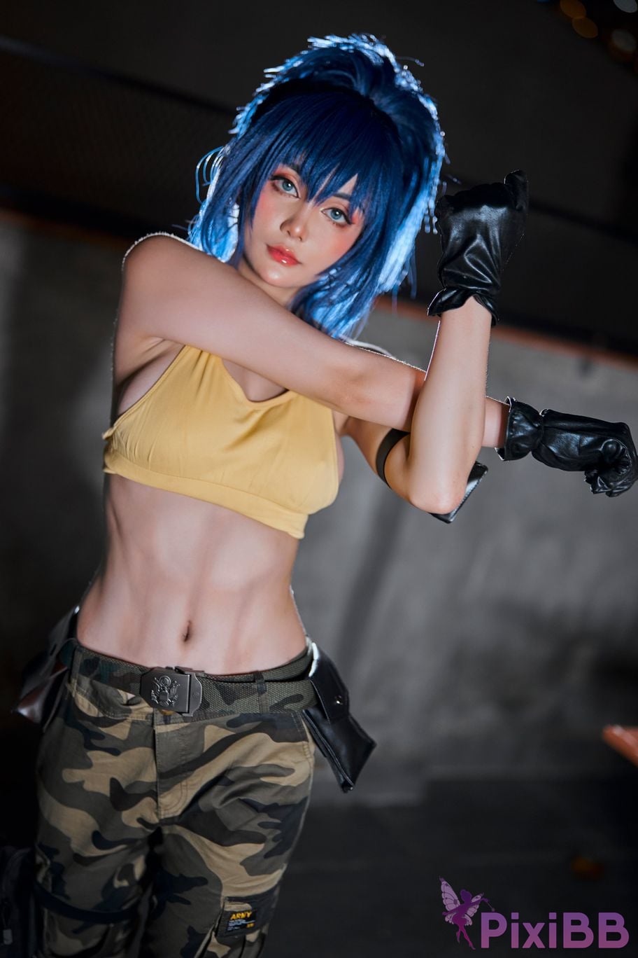 Joyce Lin2x Leona (The King of Fighters) PixiBB.COM 11